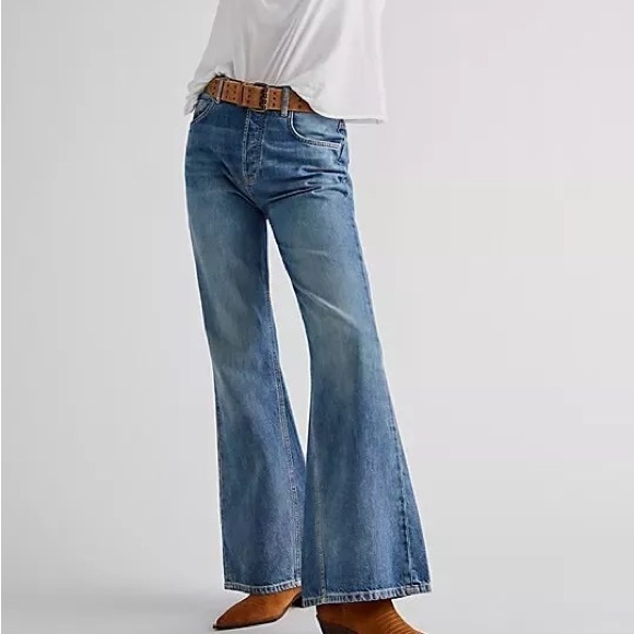 We The Free Denim - We The Free | Medium Wash Flare Jeans